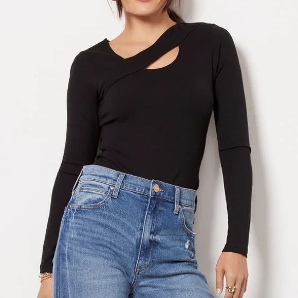 LNA Tops - LNA Emelie Ribbed Longsleeve